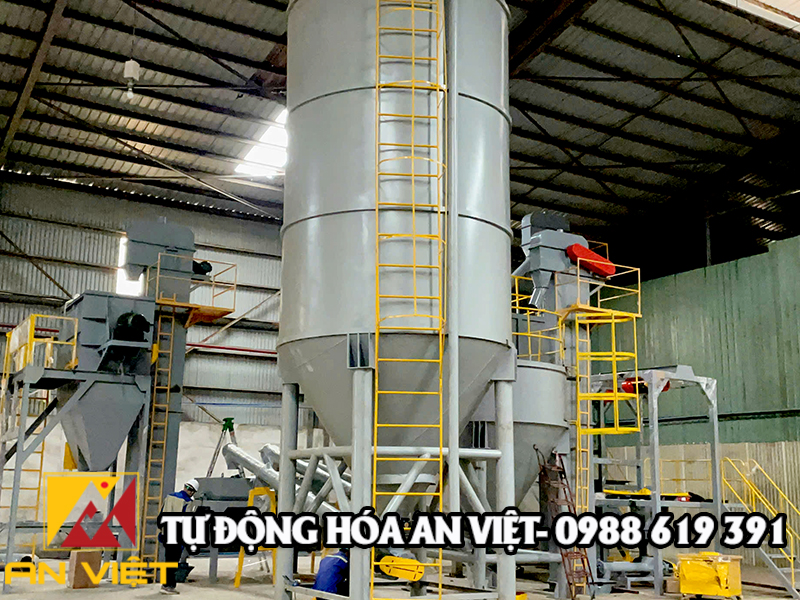 máy sản xuất keo dán gạch